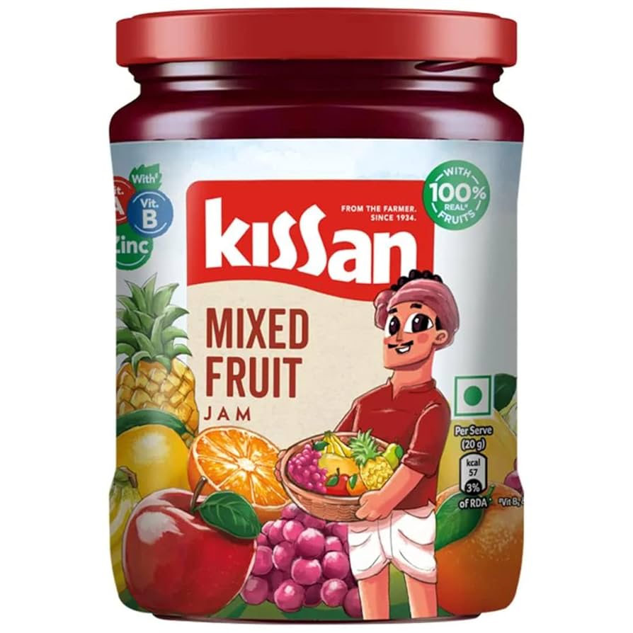 KISSAN MIXED FRUIT JAM 400G