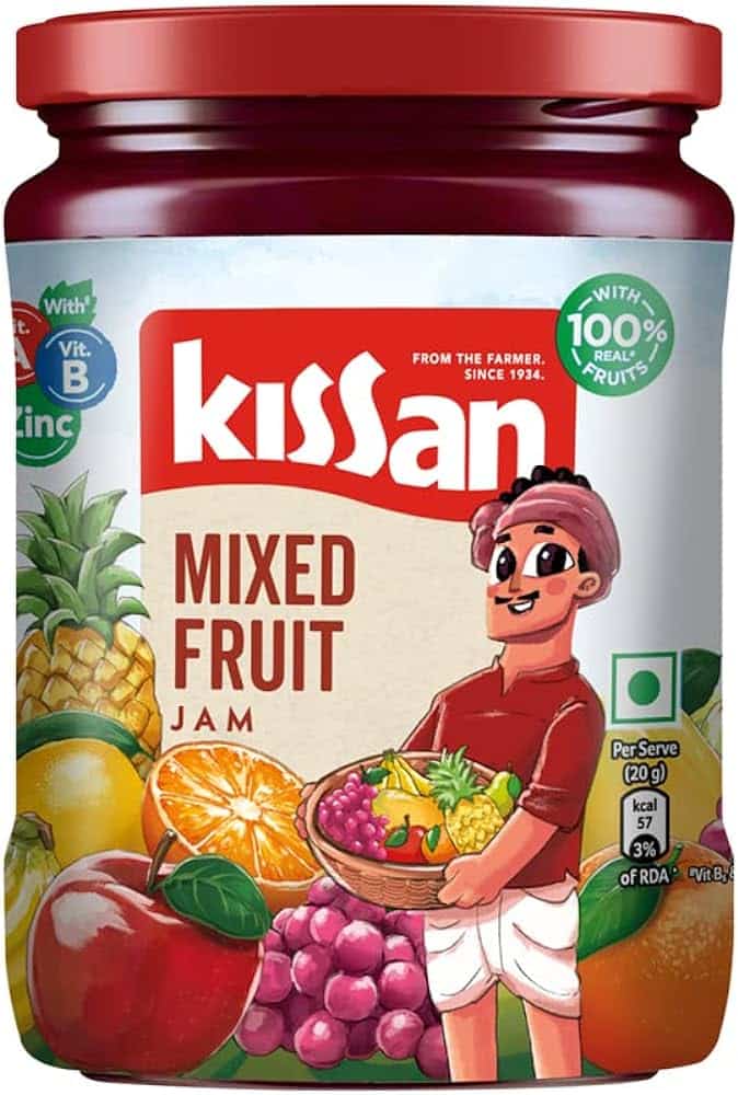 KISSAN MIXED FRUIT JAM 700G