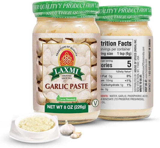 LAXMI GARLIC PASTE 8OZ