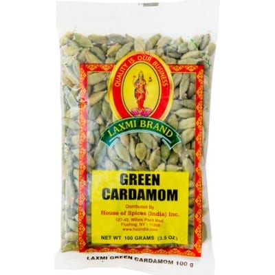 LAXMI GREEN CARDAMOM 100G