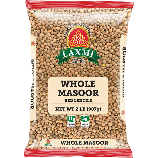 LAXMI WHOLE MASOOR 2LB