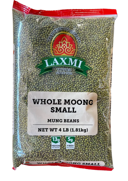 LAXMI WHOLE MOONG 4LB