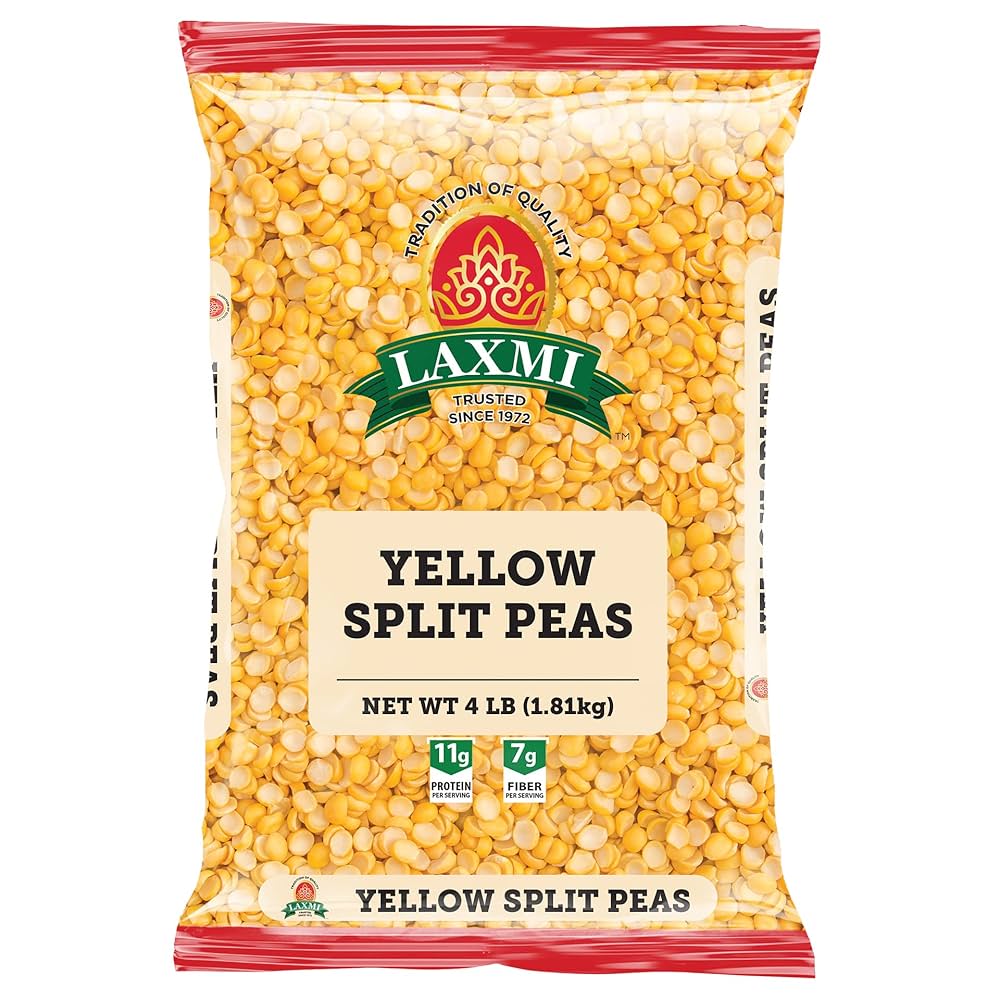 LAXMI YELLOW SPLIT PEAS 4LB