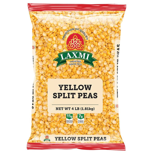 LAXMI YELLOW SPLIT PEAS 4LB