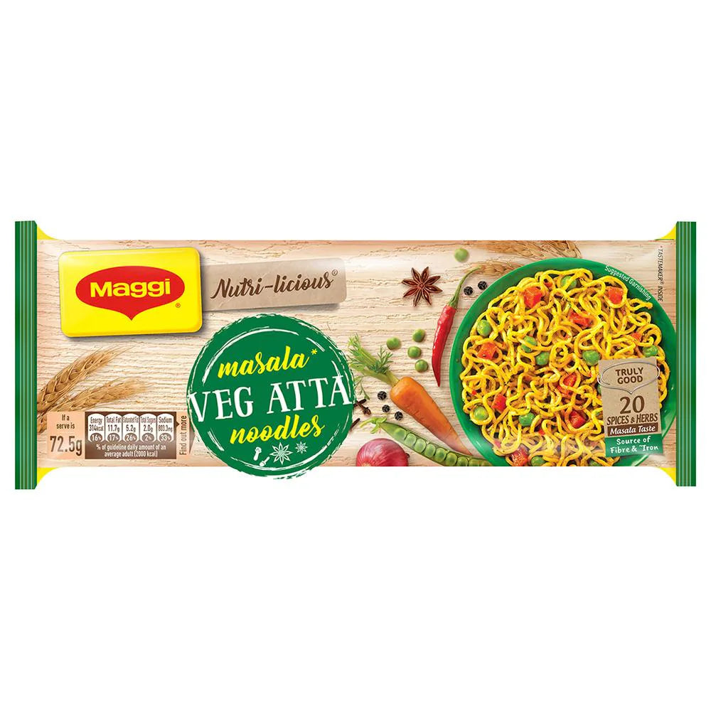 MAGGI VEG ATTA NOODLE 292G