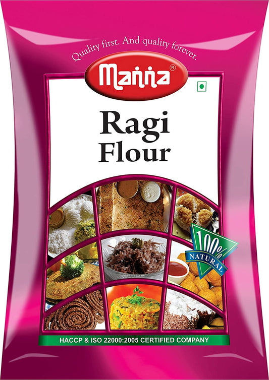MANNA RAGI FLOUR 500G