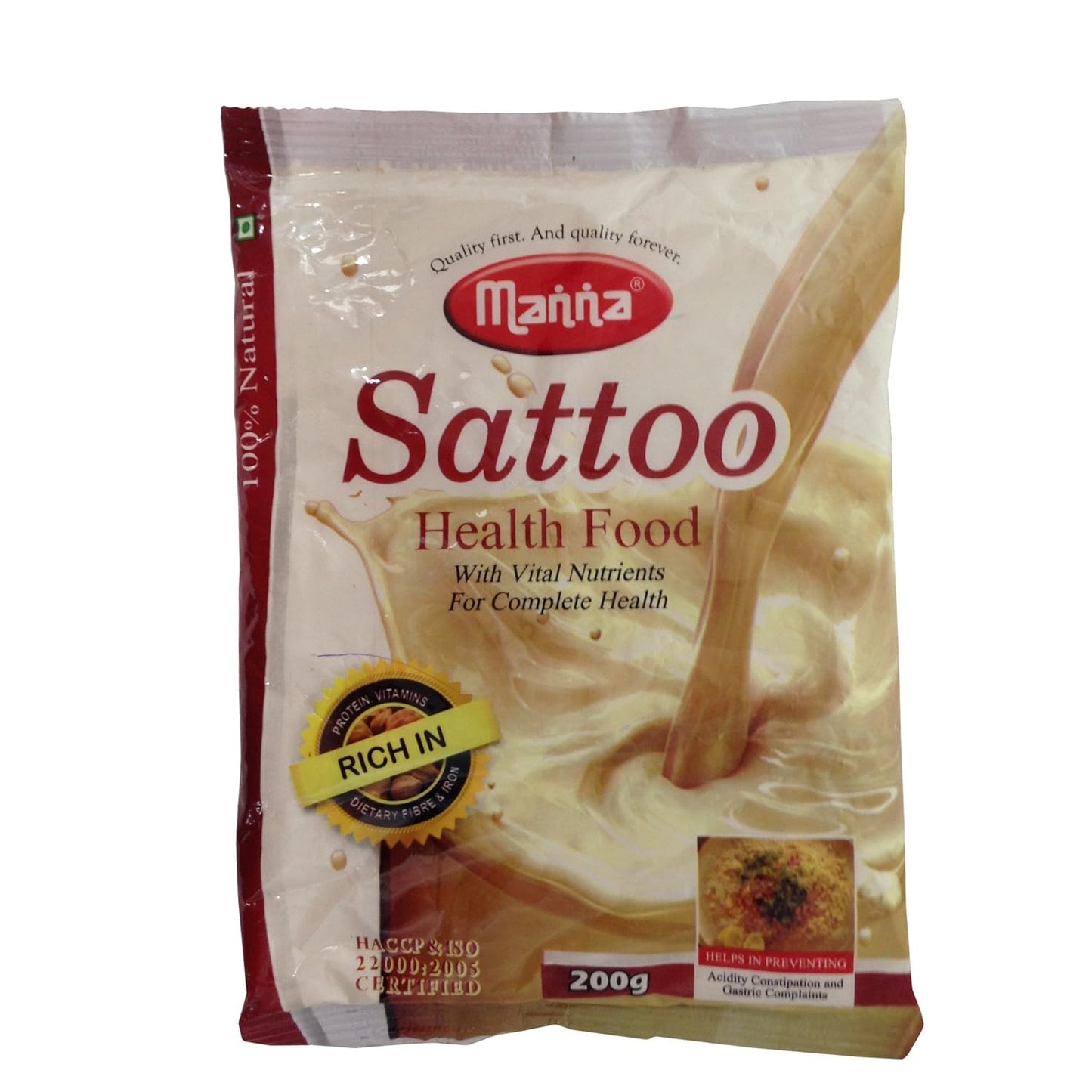 MANNA SATTOO HEALTH FOOD 18OZ