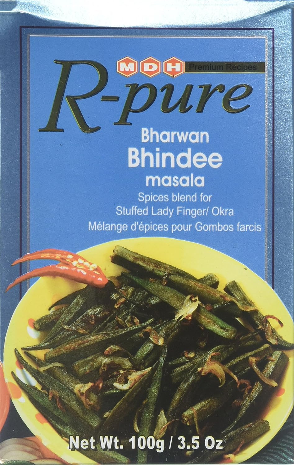 MDH BHARWAN BHINDEE MAS 100G