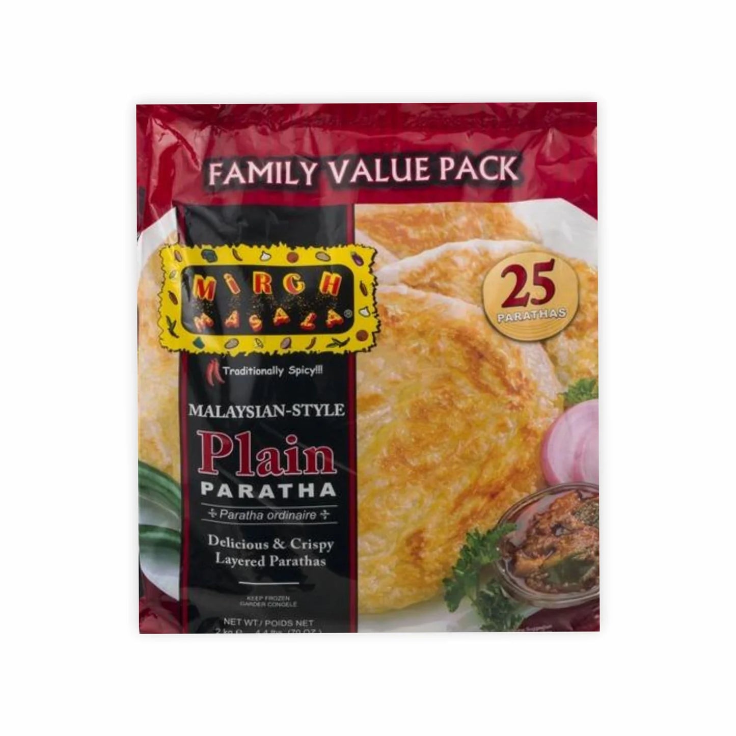 MM PLAIN PARATHA 5pcs
