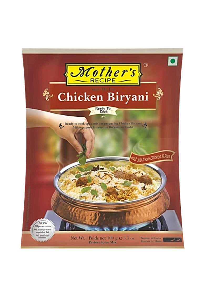 MOTHERS CHICKEN BIRYANI 3.5OZ