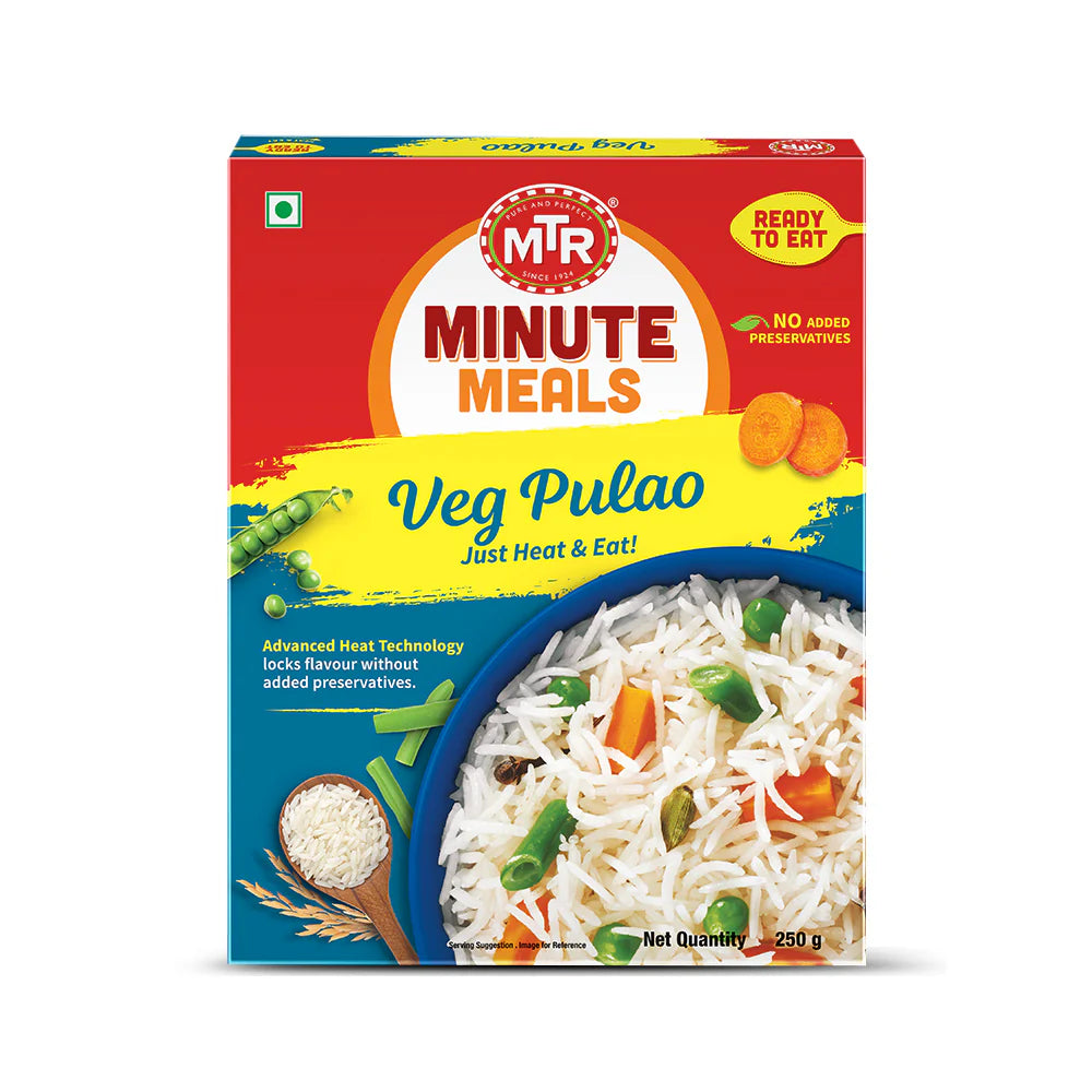 MTR R-T-E VEGETABLE PULAO 250G