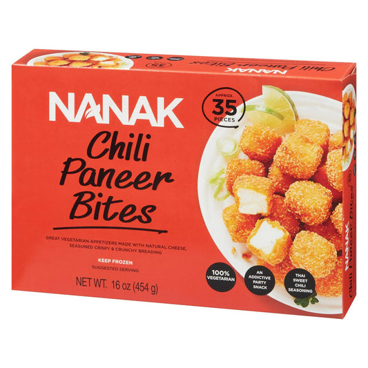 NANAK CHILI PANEER BITES 454G