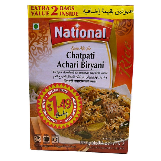NAT CHATPATTI ACHARI BIRYA 50G