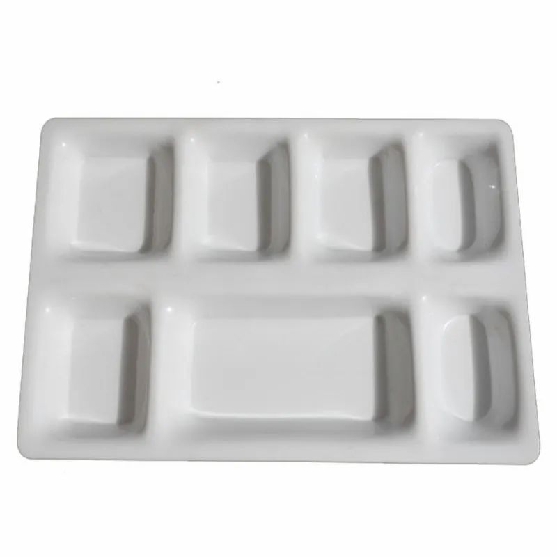 NOBRAND 7 COMPART PLATES 50PCS
