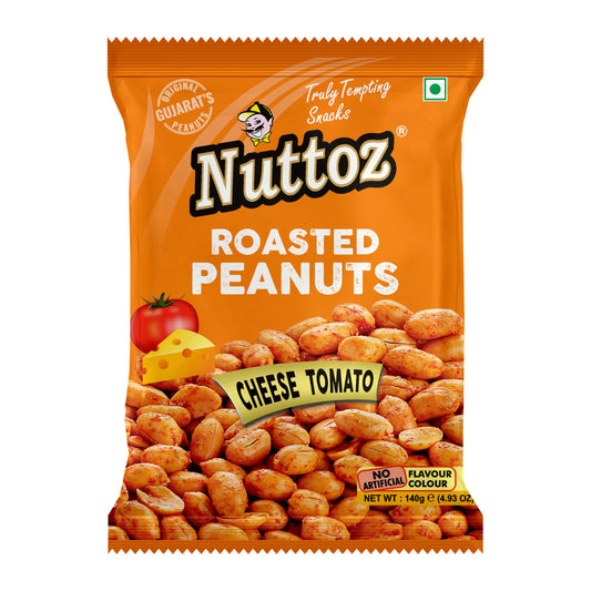 NUTTOZ ROASTED PEANUTS 140G