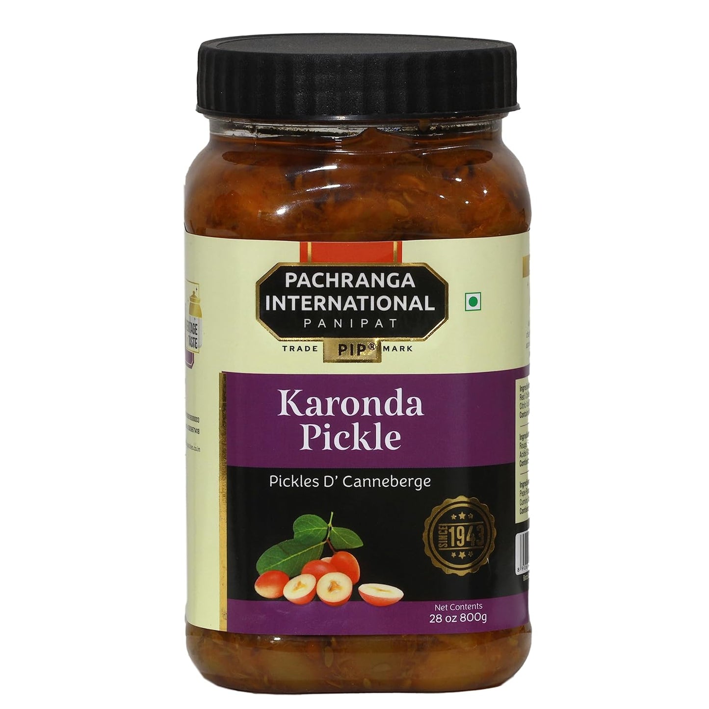 PACHRANGAS KARONDA PICKLE 800G