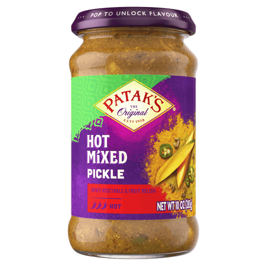 PATAK'S HOT MIXED PICKLE 10 OZ