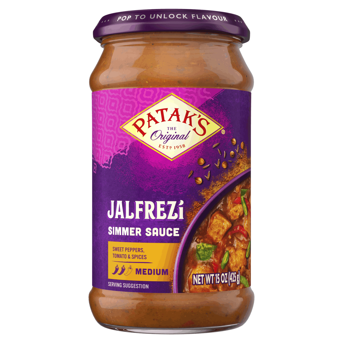 PATAKS JALFREZI SAUCE 12OZ