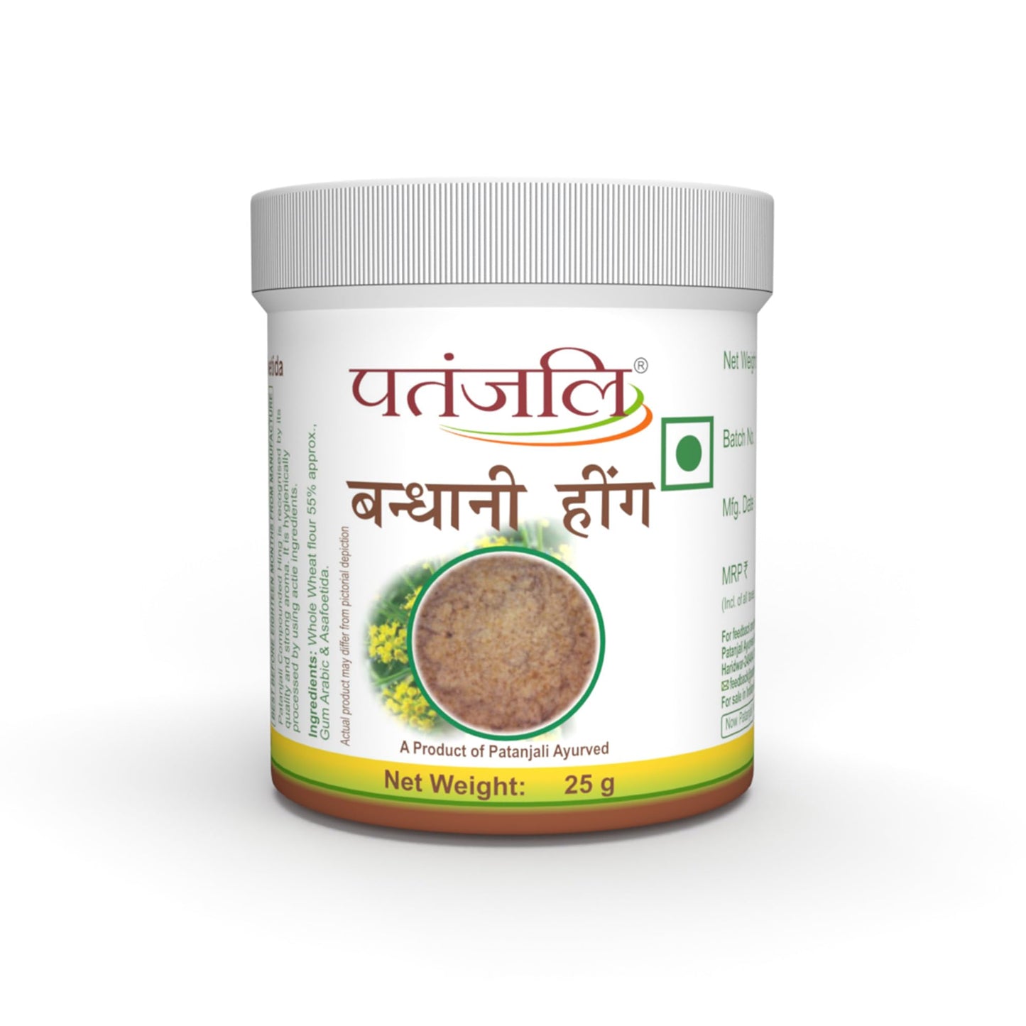 PAT BANDHANI HING 25G