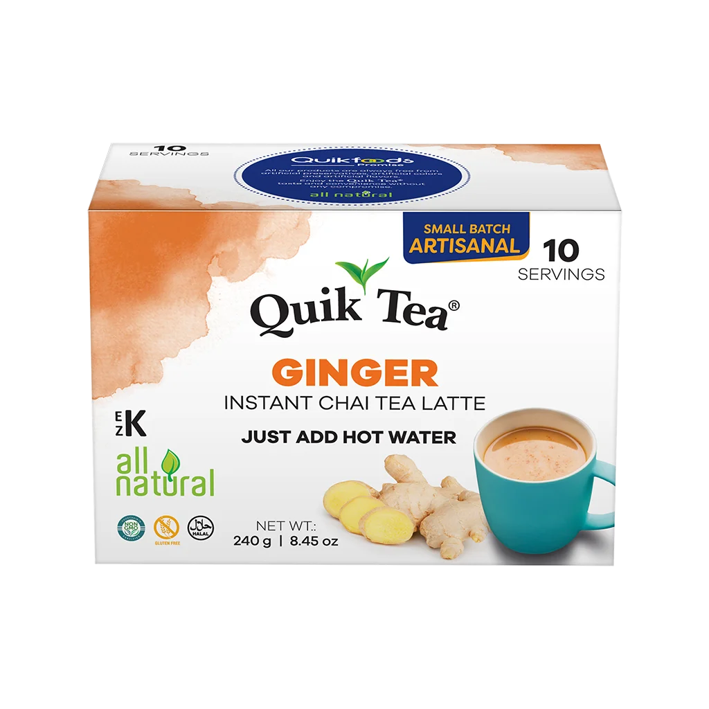 QUIKTEA GINGER CHAI 10BG