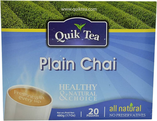 QUIKTEA TEA PLAIN CHAI 17OZ