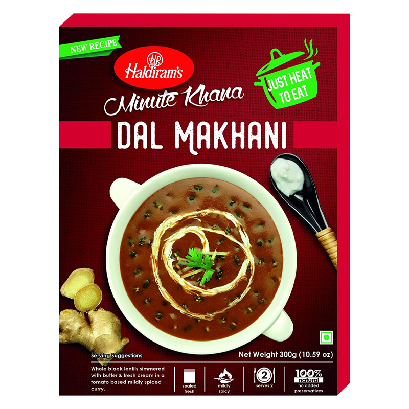 HALDIRAM'S  R-T-E DAL MAKHANI 300G