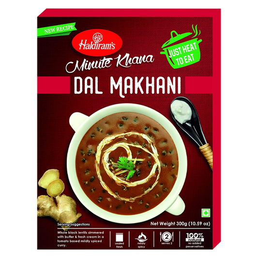 HALDIRAM'S  R-T-E DAL MAKHANI 300G