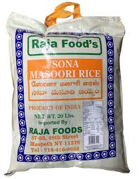 RAJA FOOD'S SONA MAS RIC 20.LB