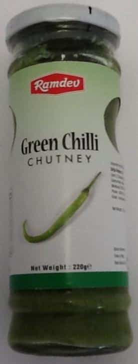 RAMDEV GREEN CHILLI CHUTENY