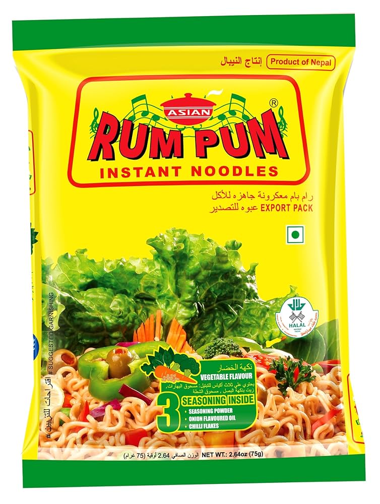 RUMPUM VEG NOODLES 75G