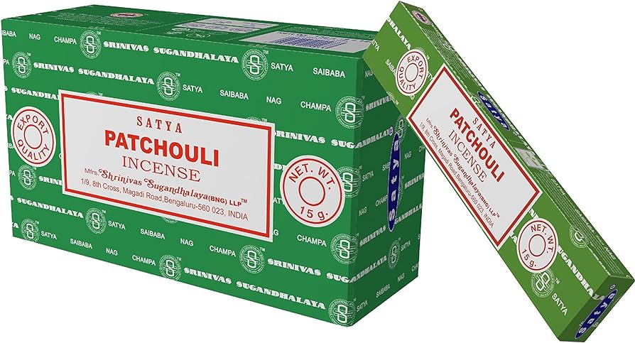 SATYA PATCHOULI INCENSE 12PK