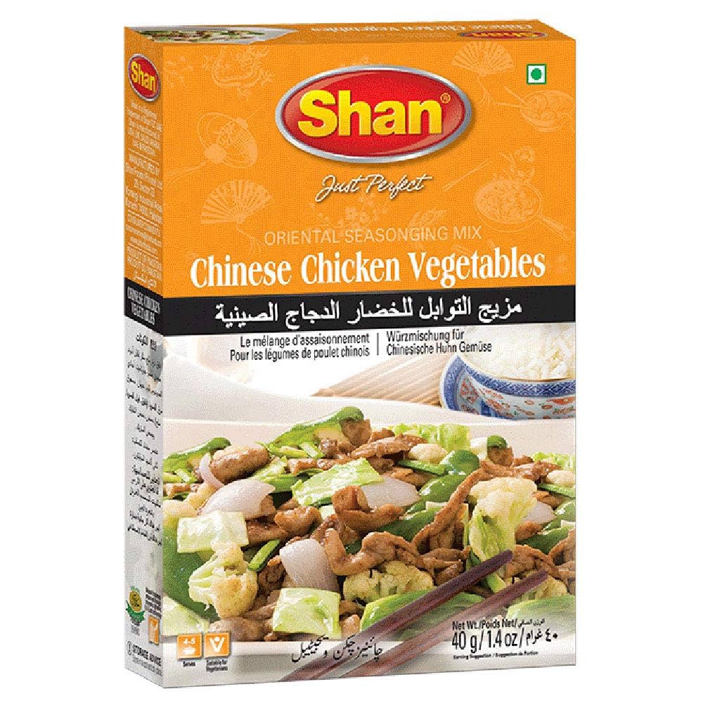 SHAN CHINESE CHICKEN VEG 40G