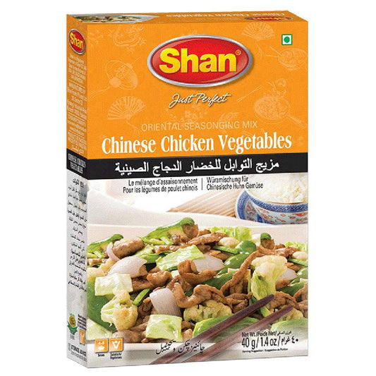 SHAN CHINESE CHICKEN VEG 40G