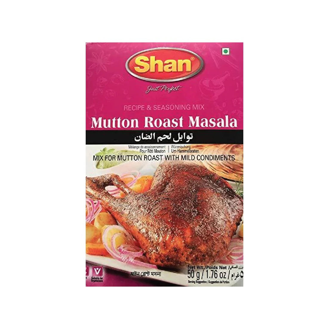 SHAN MUTTON ROAST MASALA 50G