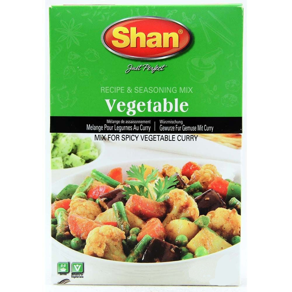 SHAN VEGETABLE CURRY MAS 100G
