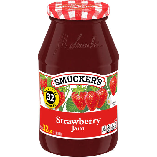 SMUCKERS SMUCK STRAW JAM 32OZ