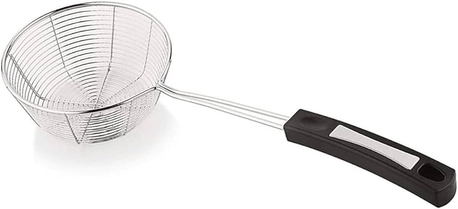 Steel Pakora Strainer - Durable Kitchen Tool | Swagat Grocery