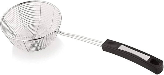 STEEL PAKORA STRAINER