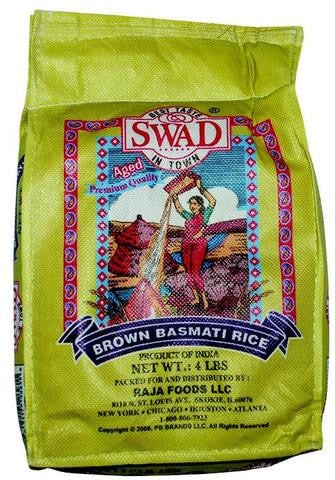 SWAD BROWN BASMATI 4 LB