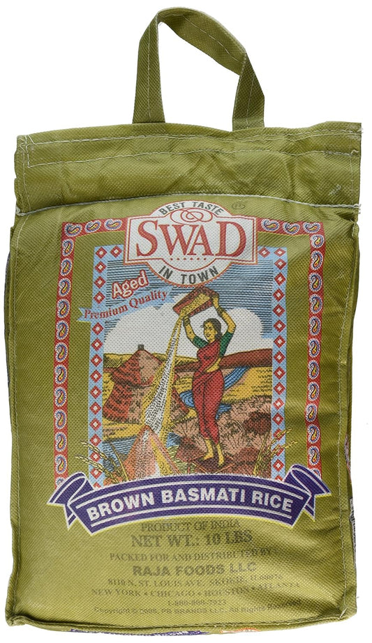SWAD BRW-BAS RICE 10LB