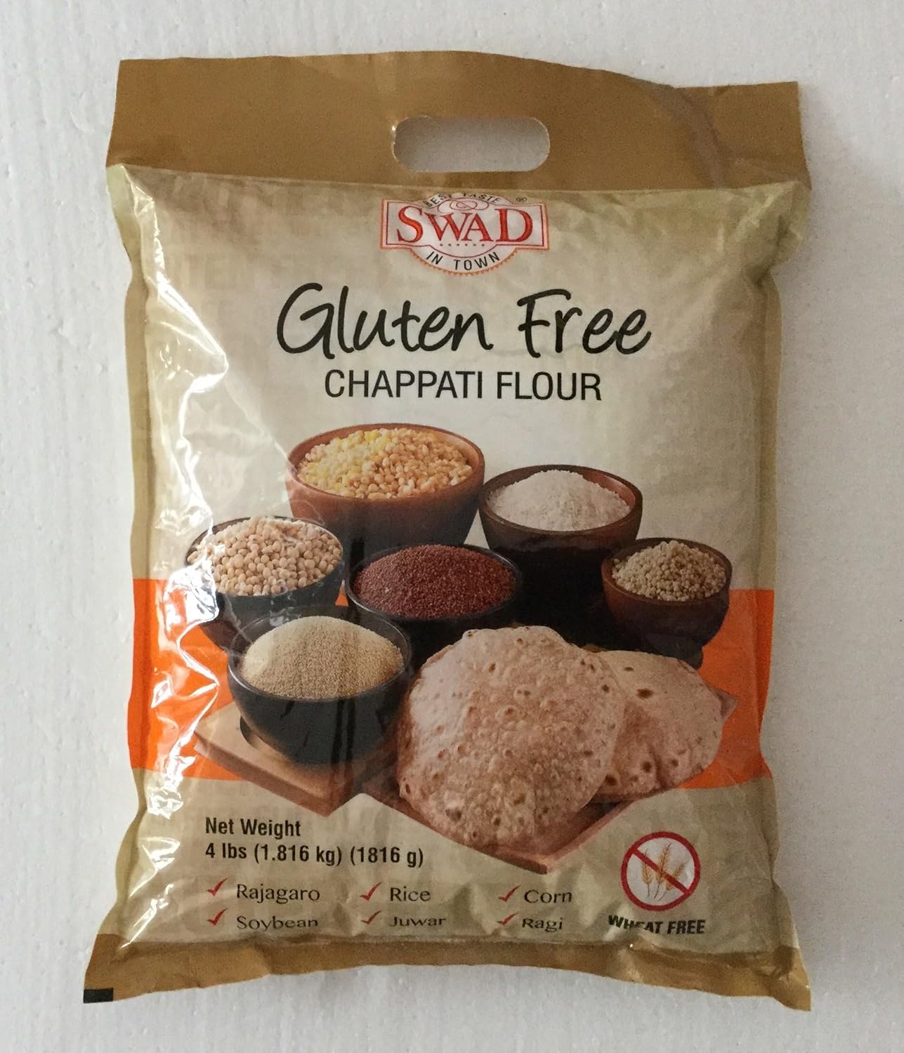 Swad Gluten-Free Chappati Flour - 100% Natural & Healthy