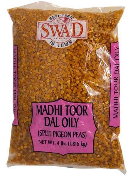 SWAD MADHI TOOR DAL OILY 4LB