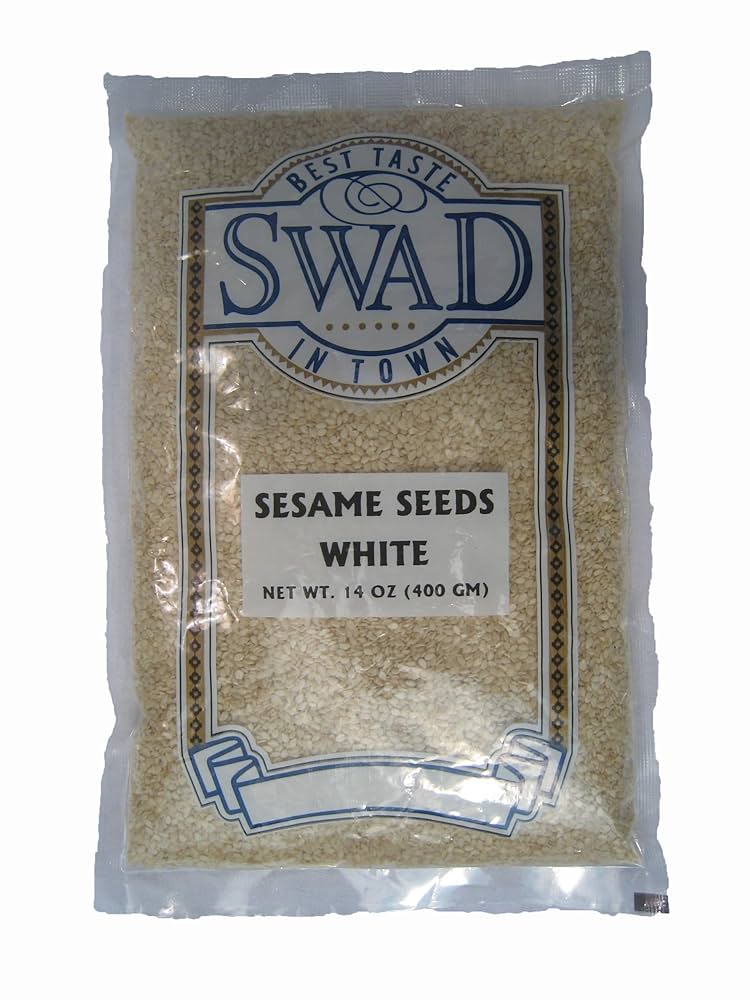SWAD SESAME SEEDS WHITE 14OZ