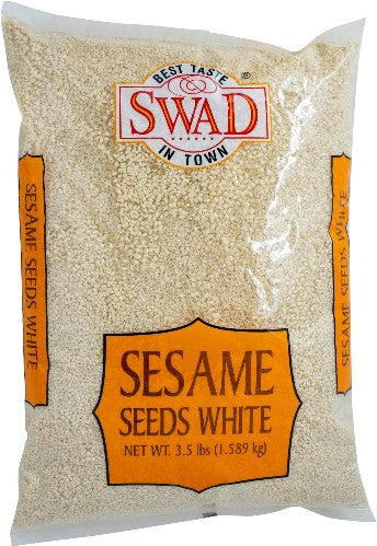 SWAD SESAME SEEDS WHITE 3.5LB