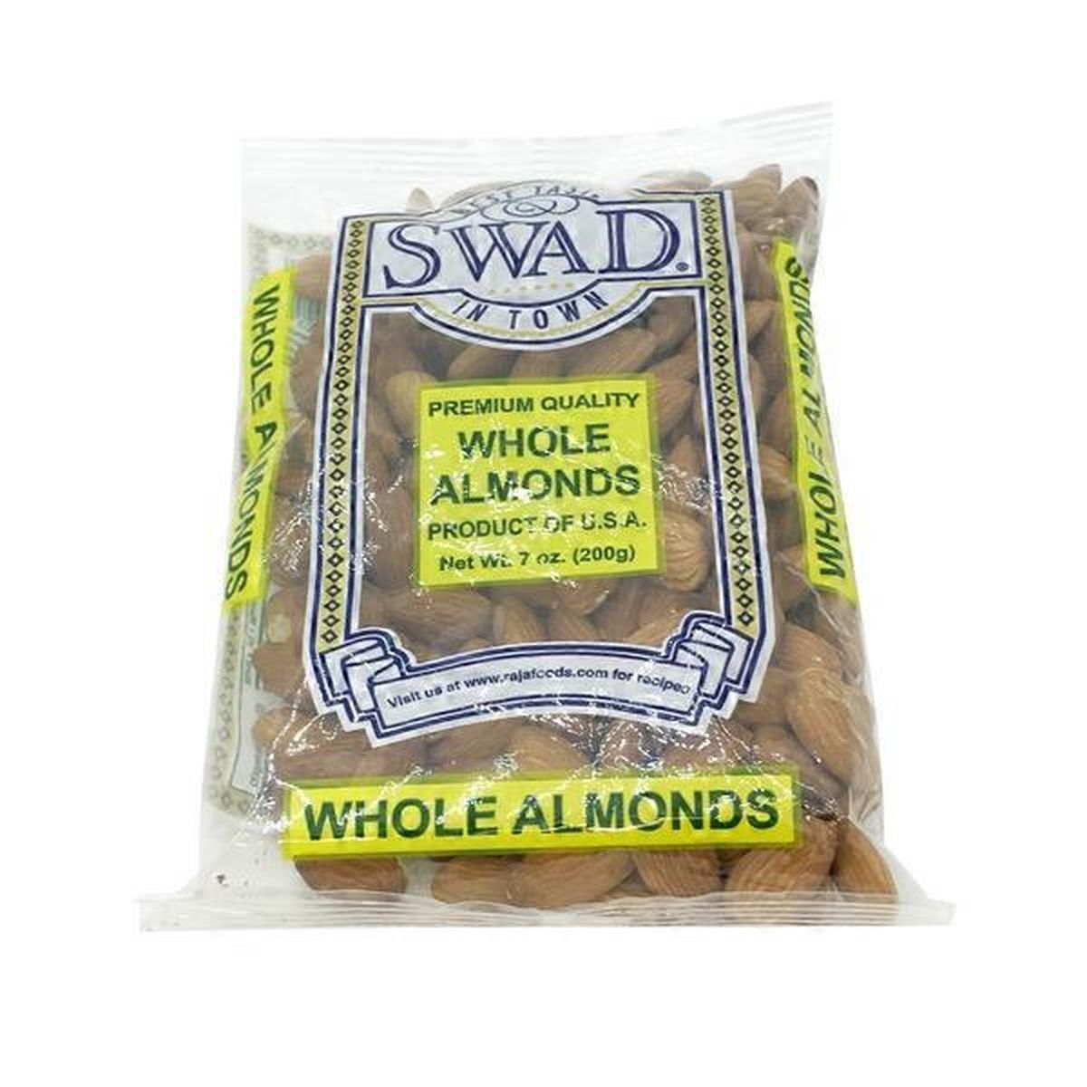 SWAD WHOLE ALMONDS 7OZ
