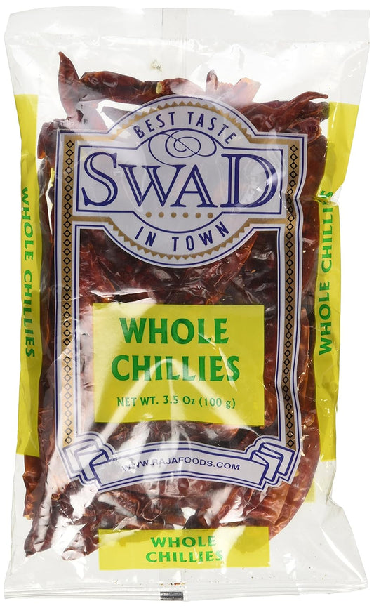 SWAD WHOLE CHILLIES 100G
