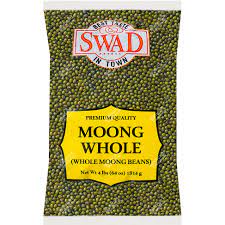 SWAD WHOLE MOONG 4lb