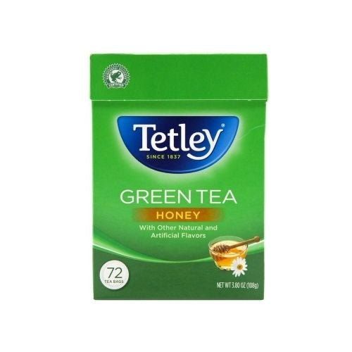 TETLET GRN TEA HONEY 108GM