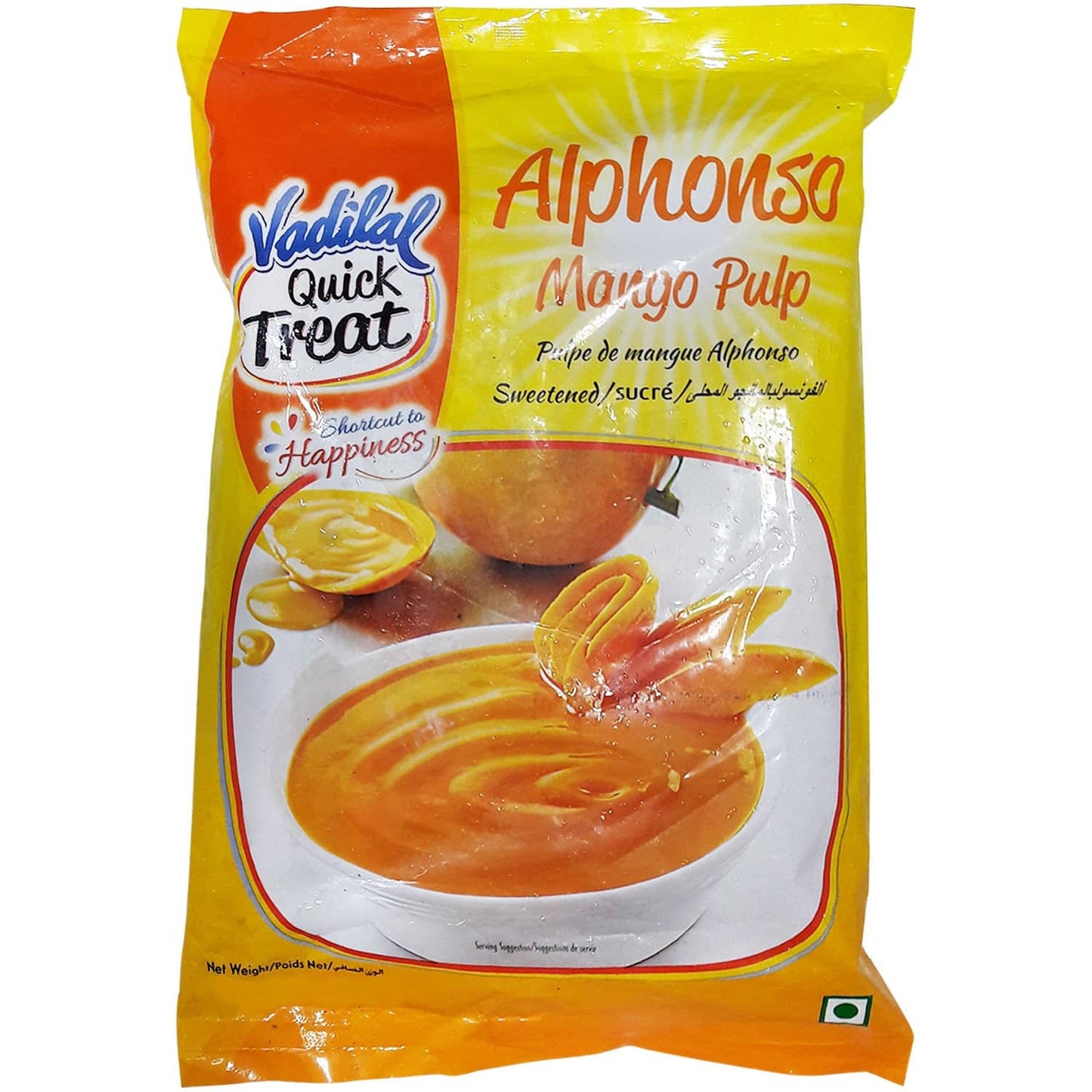 VAD ALPHONSO MANGO PULP 1KG