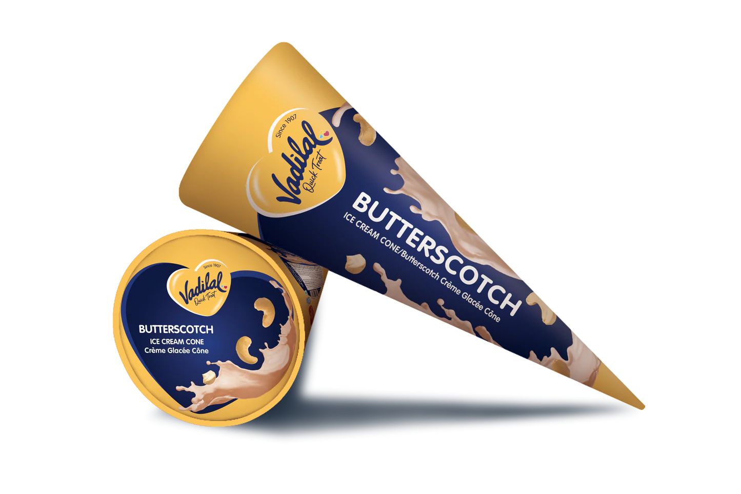 VAD BUTTERSCOTCH CONE 110ML